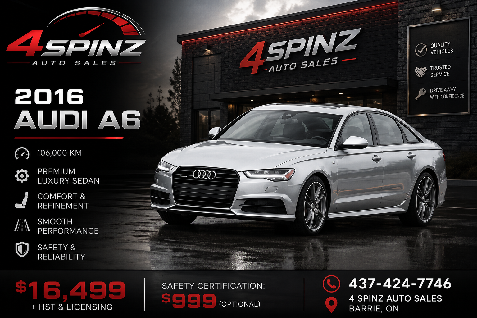 2016 AUDI A6 TECHNIK