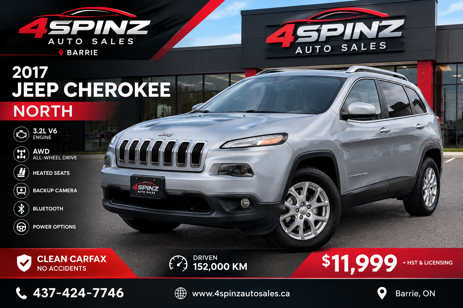 2017 Jeep Cherokee North